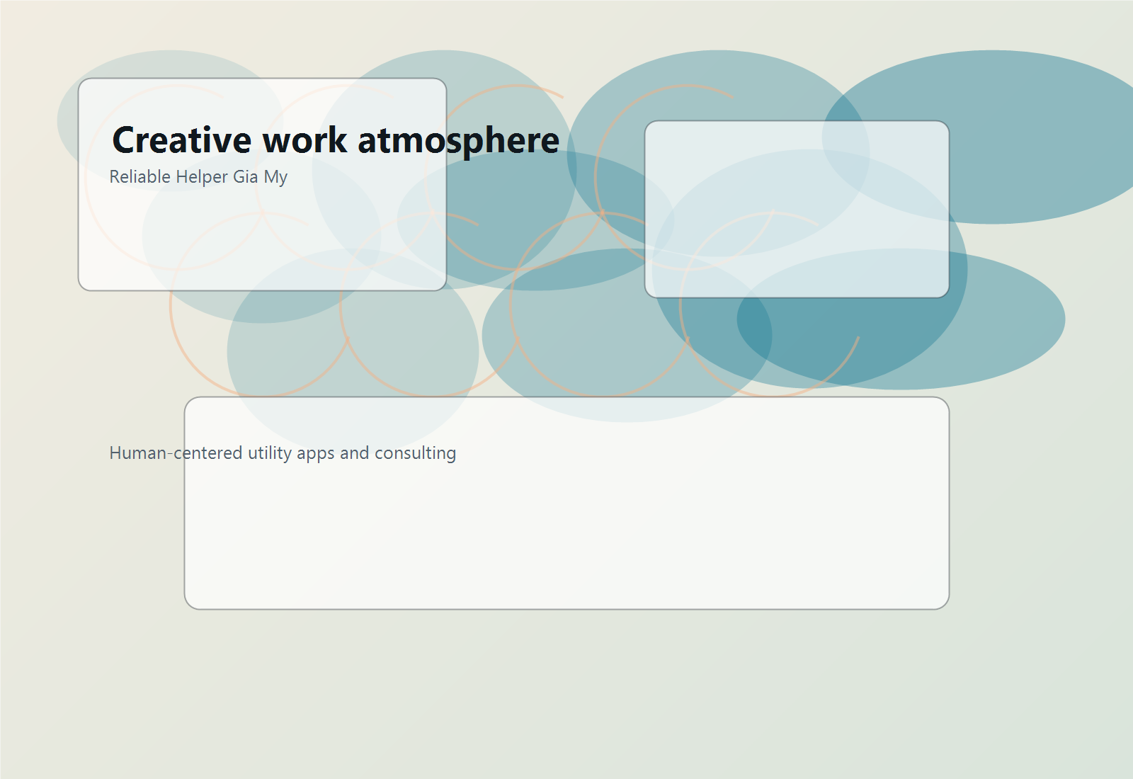 Creative studio atmosphere with product strategy materials